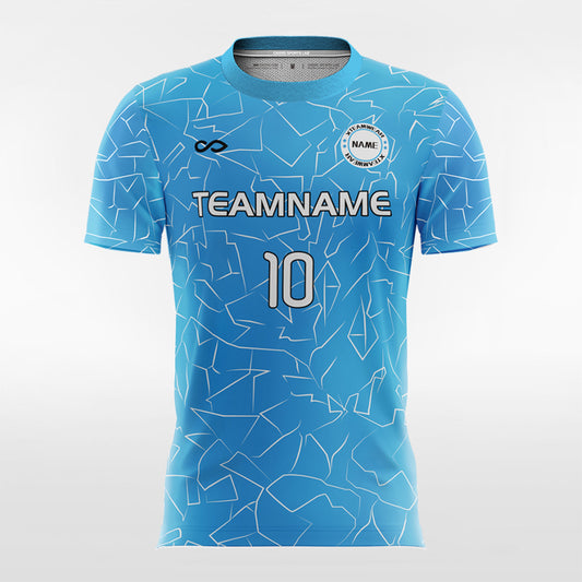 Partenopei-Men's Sublimated  Soccer Jersey F037