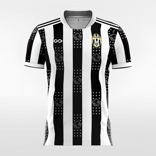 Zebra-Men's Sublimated Soccer Jersey F019