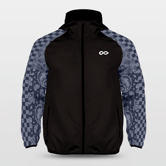 Paisley - Custom Hooded Waterproof Sports Jacket NBK022
